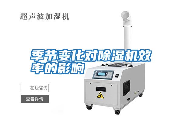 季節(jié)變化對除濕機效率的影響