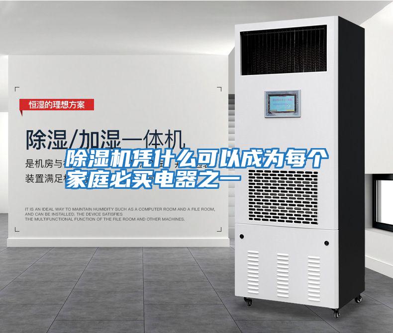 除濕機憑什么可以成為每個家庭必買電器之一