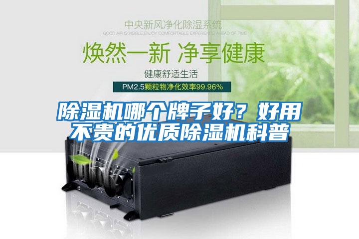 除濕機哪個牌子好？好用不貴的優(yōu)質除濕機科普