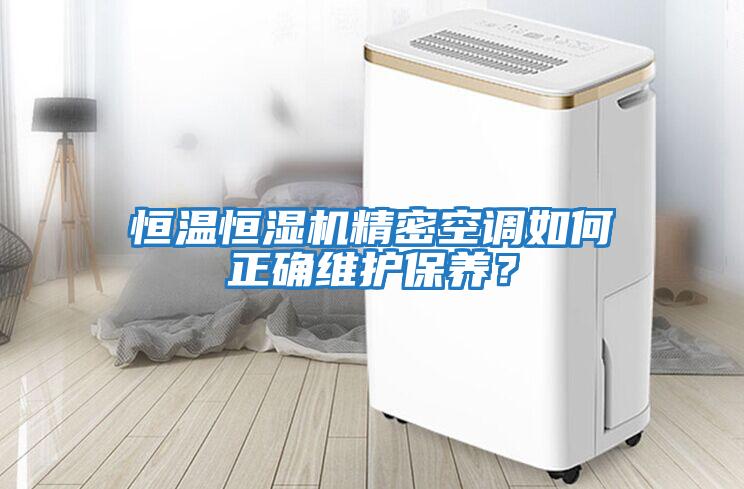 恒溫恒濕機精密空調(diào)如何正確維護保養(yǎng)？