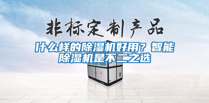 什么樣的除濕機好用？智能除濕機是不二之選