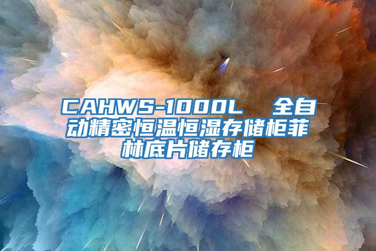 CAHWS-1000L  全自動精密恒溫恒濕存儲柜菲林底片儲存柜