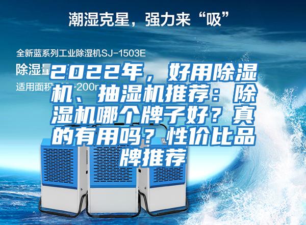 2022年，好用除濕機(jī)、抽濕機(jī)推薦：除濕機(jī)哪個(gè)牌子好？真的有用嗎？性價(jià)比品牌推薦