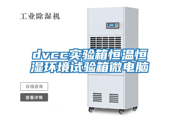 dvcc實驗箱恒溫恒濕環(huán)境試驗箱微電腦