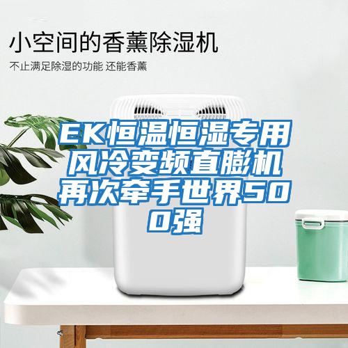 EK恒溫恒濕專(zhuān)用風(fēng)冷變頻直膨機(jī)再次牽手世界500強(qiáng)