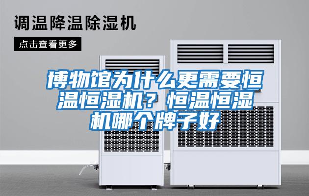 博物館為什么更需要恒溫恒濕機(jī)？恒溫恒濕機(jī)哪個(gè)牌子好