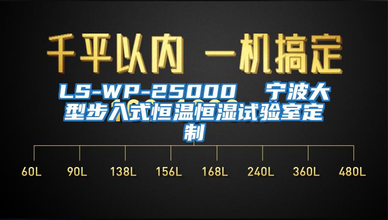 LS-WP-25000  寧波大型步入式恒溫恒濕試驗室定制