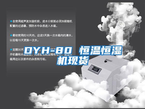 DYH-80 恒溫恒濕機現(xiàn)貨