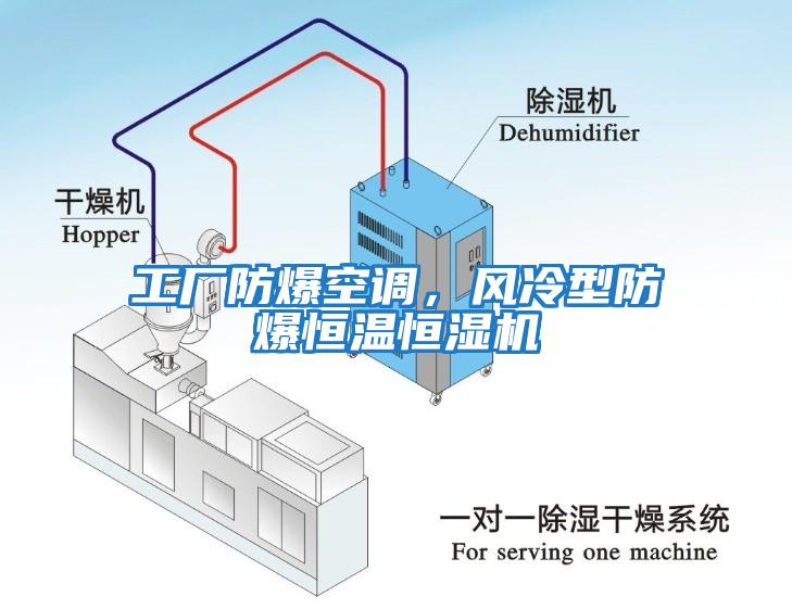 工廠防爆空調(diào)，風(fēng)冷型防爆恒溫恒濕機(jī)