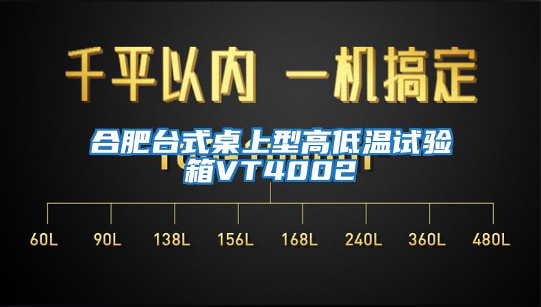 合肥臺式桌上型高低溫試驗箱VT4002