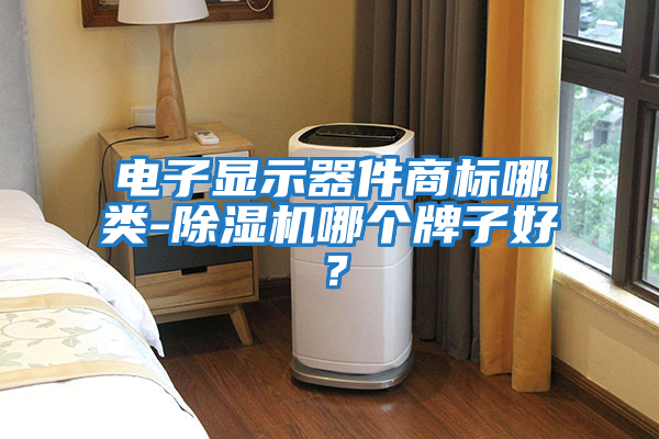 電子顯示器件商標哪類-除濕機哪個牌子好？