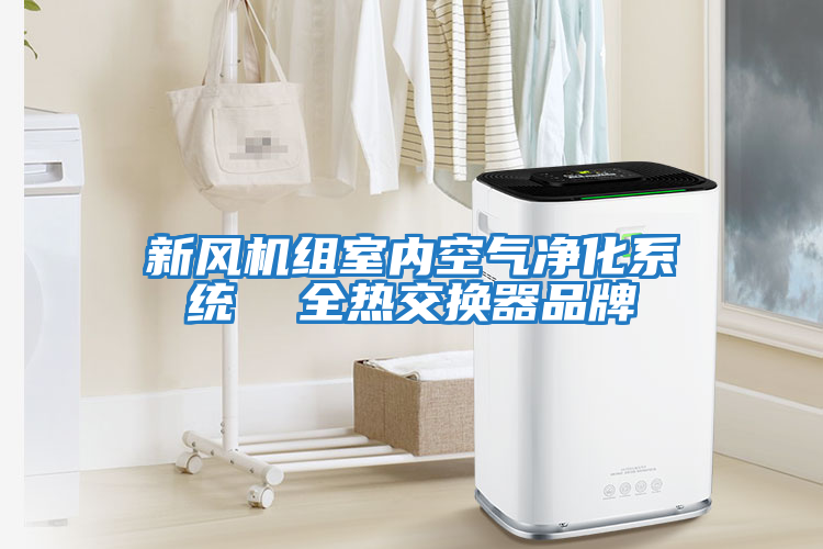 新風機組室內(nèi)空氣凈化系統(tǒng)  全熱交換器品牌