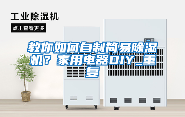 教你如何自制簡易除濕機？家用電器DIY_重復