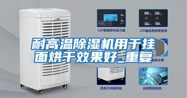 耐高溫除濕機用于掛面烘干效果好_重復