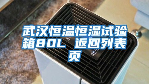 武漢恒溫恒濕試驗(yàn)箱80L 返回列表頁(yè)