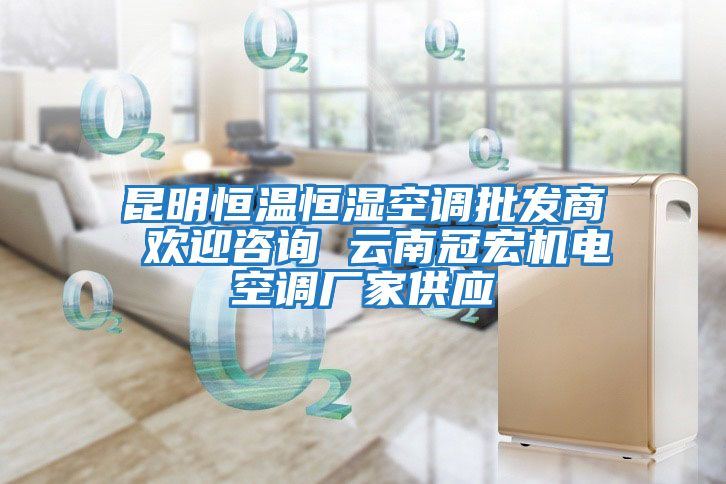 昆明恒溫恒濕空調批發(fā)商 歡迎咨詢 云南冠宏機電空調廠家供應