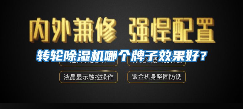 轉輪除濕機哪個牌子效果好？