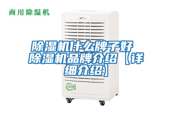 除濕機什么牌子好 除濕機品牌介紹【詳細介紹】