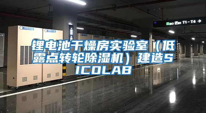 鋰電池干燥房實驗室（低露點轉(zhuǎn)輪除濕機(jī)）建造SICOLAB