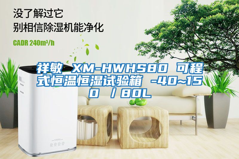 祥敏 XM-HWHS80 可程式恒溫恒濕試驗箱 -40~150℃／80L