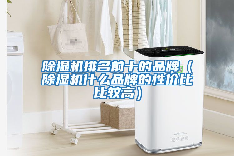 除濕機排名前十的品牌（除濕機什么品牌的性價比比較高）