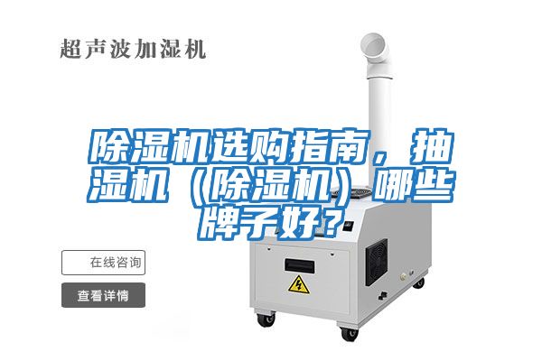 除濕機(jī)選購指南，抽濕機(jī)（除濕機(jī)）哪些牌子好？