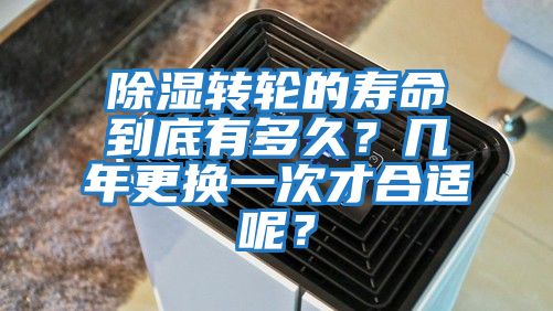 除濕轉(zhuǎn)輪的壽命到底有多久？幾年更換一次才合適呢？