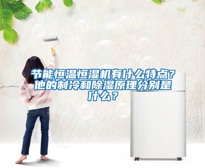 節(jié)能恒溫恒濕機有什么特點？他的制冷和除濕原理分別是什么？